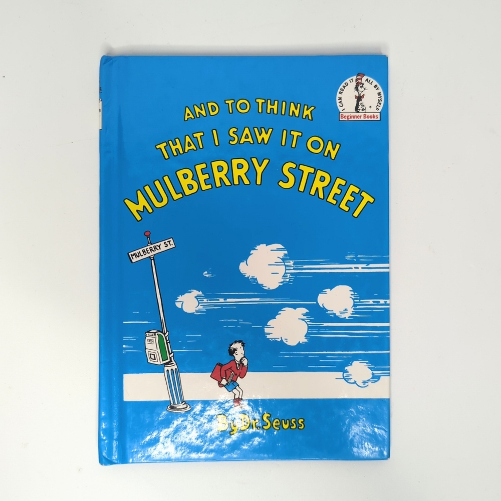And To Think That I Saw It On Mulberry Street Book Hard Cover